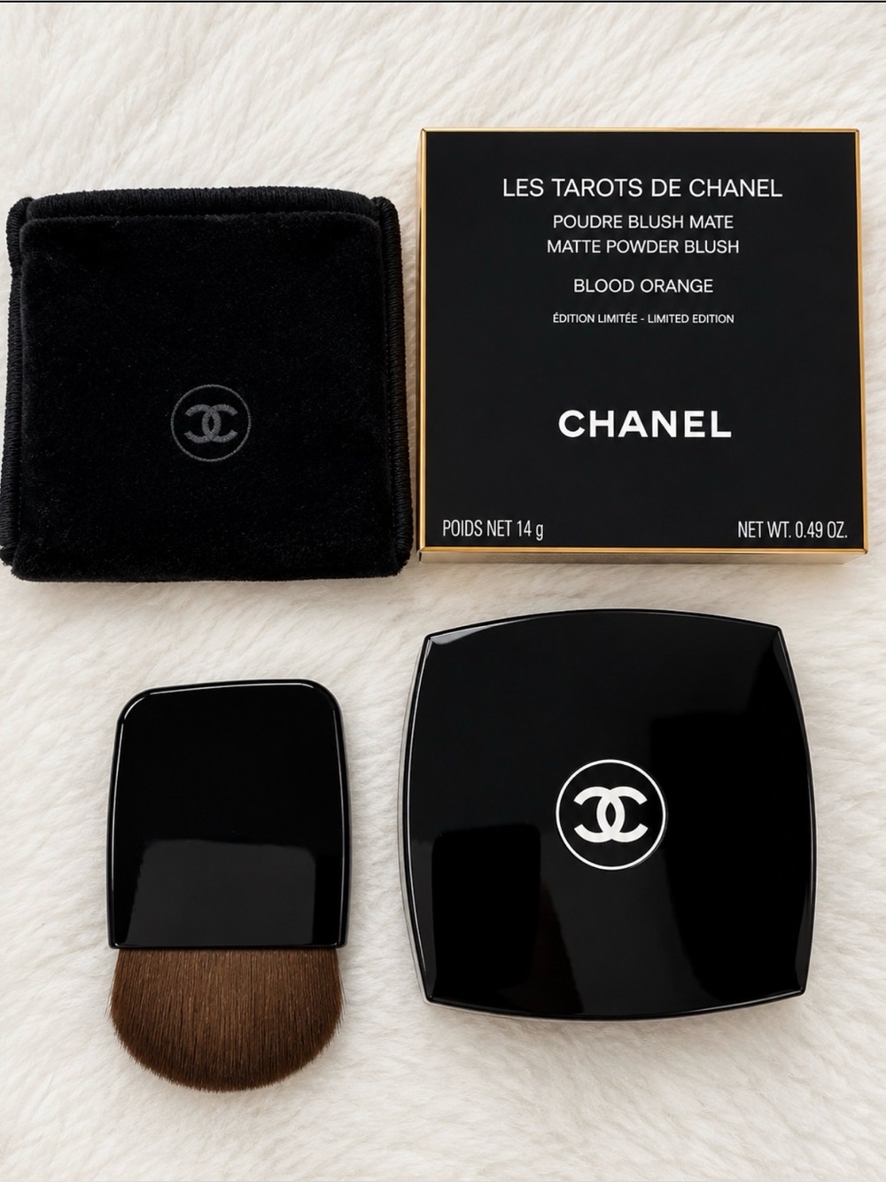 Chanel Les Tarots De Chanel Powder Blush Matte~BLOOD ORANGE~Limited Edition